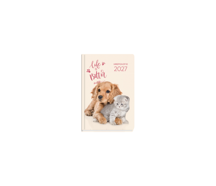 Dogs & Cats Weekly Diary Mini Cat & Dog