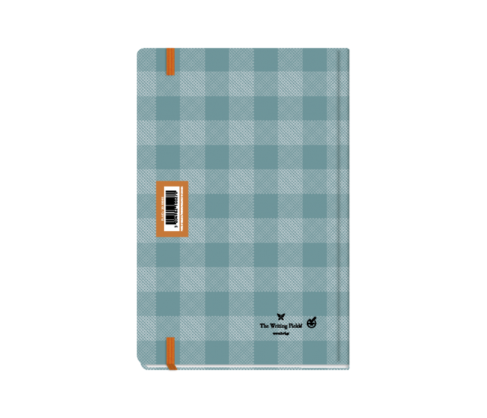 Plaid Daily Diary Medium Petrol