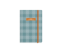 Plaid Daily Diary Small Petrol
