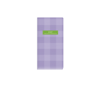 Plaid Weekly Diary Pocket...