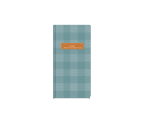 Plaid Weekly Diary Pocket...