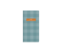 Plaid Weekly Diary Pocket Petrol
