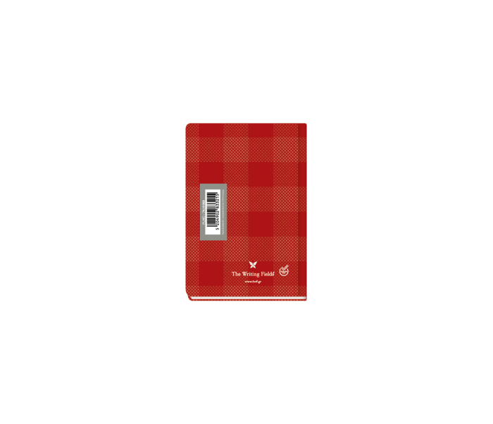 Plaid Weekly Diary Mini Red