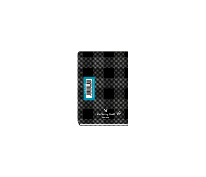 Plaid Weekly Diary Mini Black