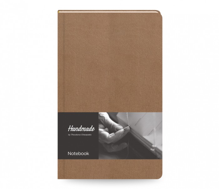 Handmade Notebook Ruled Medium Latte