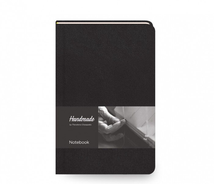 Handmade Notebook Ruled Small Black